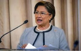 Prime Minister Kamla Persad Bissessar