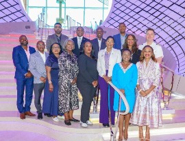 Caribbean tourism officials aboard Royal Caribbean’s Icon of the Seas.