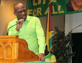 Rickford Burke, president of the Brooklyn, New York-based Caribbean 