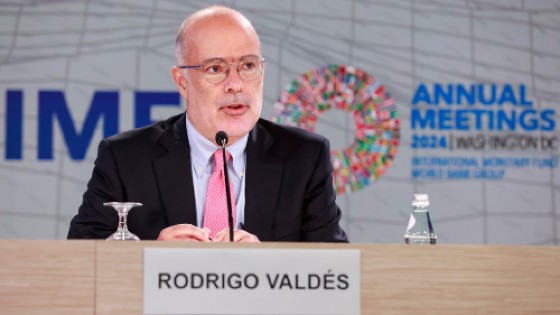 Director of the Western Hemisphere Department (WHD) of the International Monetary Fund (IMF), Rodrigo Valdes. (Photo courtesy of IMF)