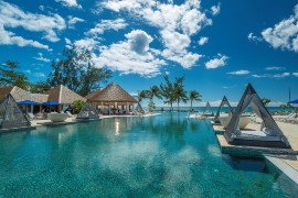 Luxury has no bounds at Sandals Royal Barbados' infinity-edge pool.