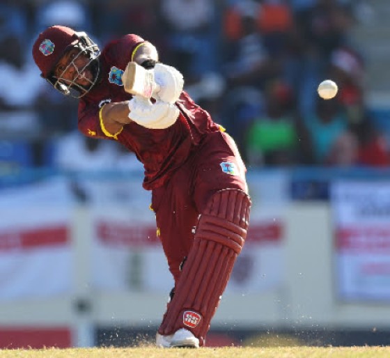 Shai Hope was named Man-of-the-Series after scoring 134 runs in the three matches.