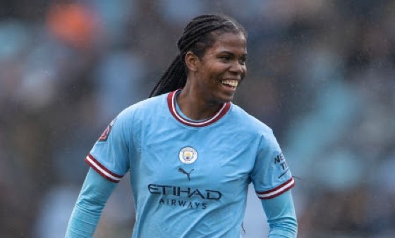 Jamaican striker Khadija “Bunny” Shaw.