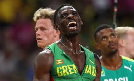 Lindon Victor grabbed bronze for Grenada in the decathlon at the Paris Olympics.