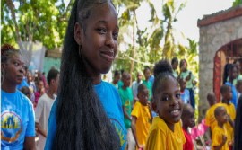 Haitian youths celebrate National Youth Day in Port au prince (UN Photo)