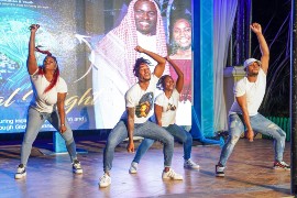 Dance Xpressionz performs at the National Youth Month 2022 Global Night Celebrations, that was held on Sunday, November 20, 2022 at the Hope Botanical Gardens.